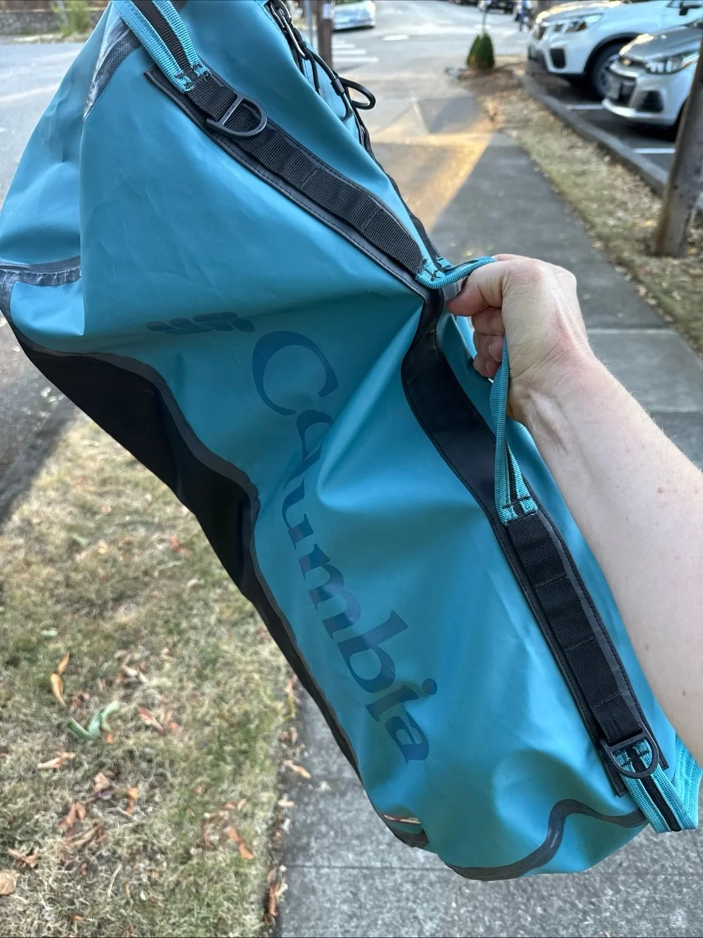 Columbia OutDry Extreme 60L Duffel Duffle Blue (No Large Straps)